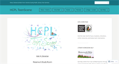 Desktop Screenshot of hcplteenscene.org